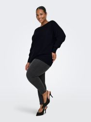 Blød strikpullover i viskosekvalitet fra Only Carmakoma