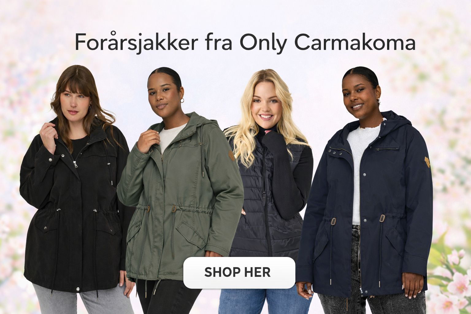 Overgangs jakker i plus size