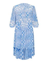 Only Carmakoma CarMilana kjole princess blue løs pasform