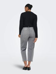 CarWilly jeans fra Only Carmakoma i grå denim med stræk