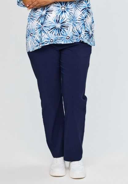 Studio Imoa bukser i viskosekvalitet med stretch og lige ben