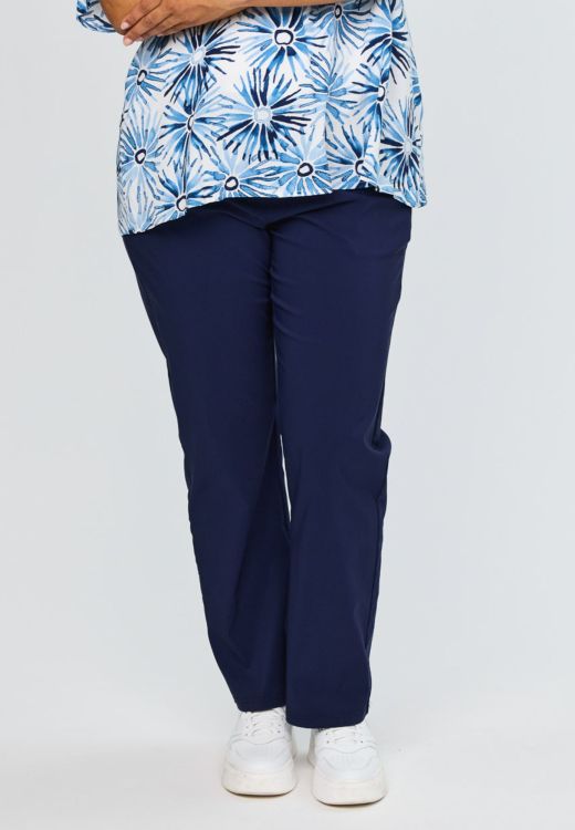 Studio Imoa bukser i viskosekvalitet med stretch og lige ben