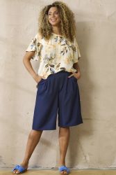 Zhenzi Freya bluse med løs pasform