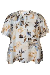 Let bluse fra Zhenzi med print