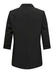 Sort plussize blazer, elegant fit