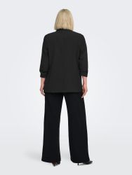 Chikt sort blazerkjole, plussize