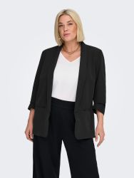 Chik sort blazer i plussize