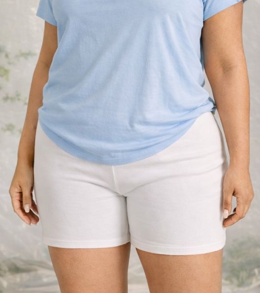 Åndbare hvide Bambus Skånebuks