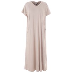 Let og blød kjole i viskose til hverdagen