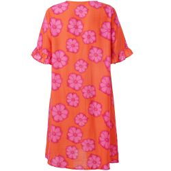 Studio kjole med blomster og afslappet pasform