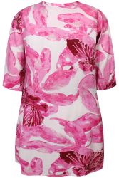 Jalyn Zhenzi kjole med V-hals og knapper