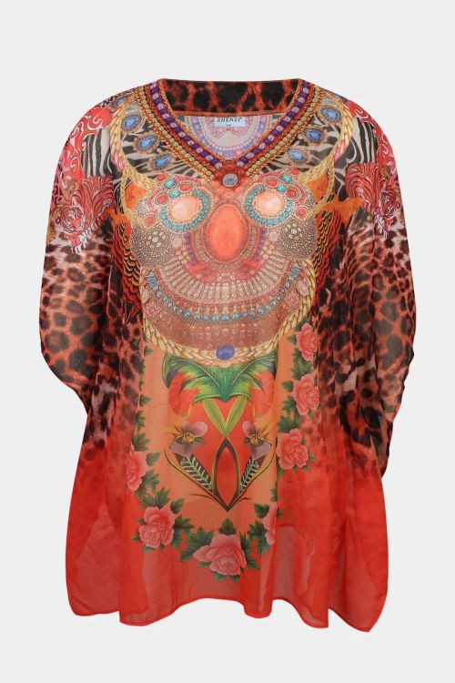 Russet orange Zhenzi Jodie Kjole