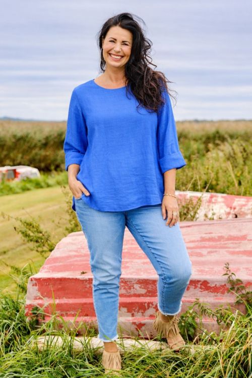 Zoey bluse i en let og blød viskosekvalitet