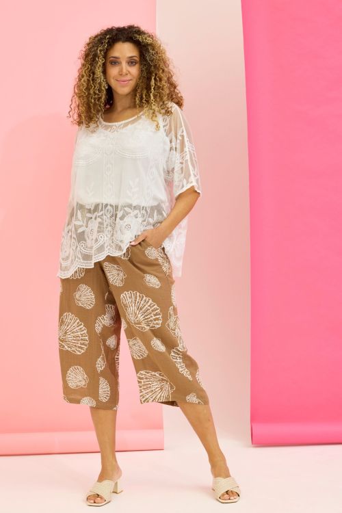 Zhenzi Jessi Pants – Let og afslappet sommerstil i smukt print
