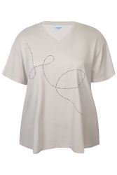 Zhenzi T-shirt i blød viskosekvalitet