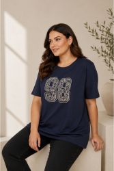 Glenna T-Shirt fra Cassiopeia i navy