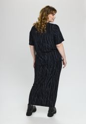 Johanne bluse i strækbar ribjersey