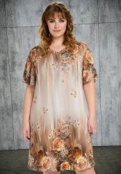 Smuk Birgitte kjole fra Studio med romantisk blomsterprint