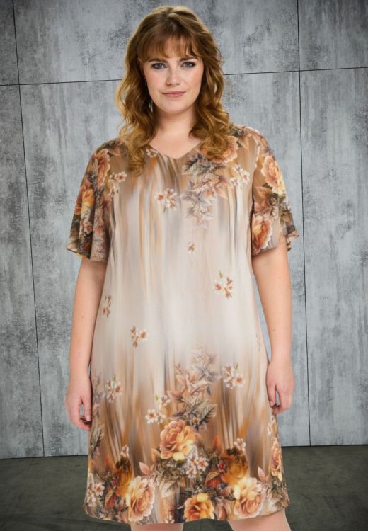 Smuk Birgitte kjole fra Studio med romantisk blomsterprint