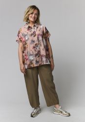 Kaisa skjortebluse med blomsterprint