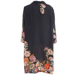 Mørk tunika til plus size kvinder