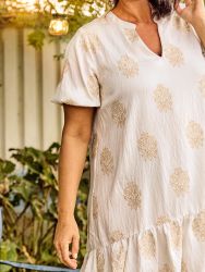 Creme tunika fra Zoey