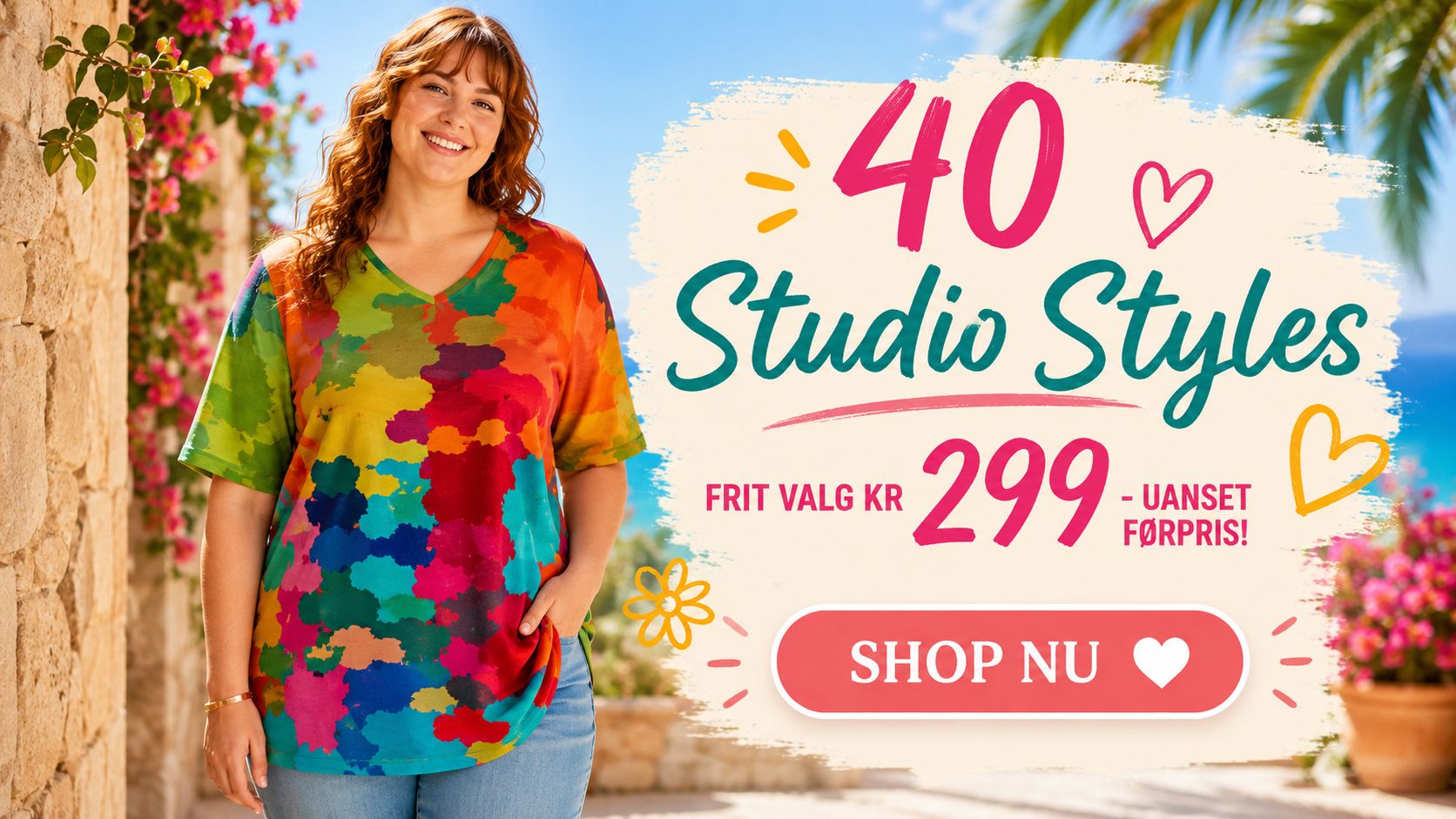 Studio til kr 299