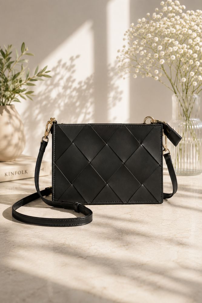 Super smart sort clutch fra Zoey 221-0776