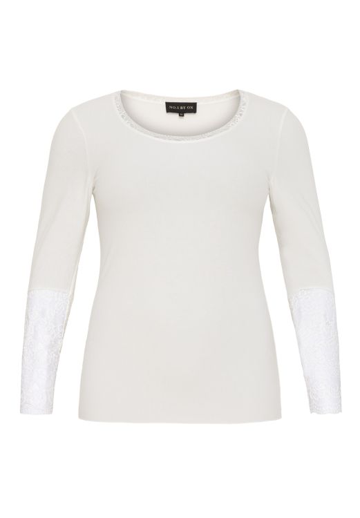 NO. 1 by OX bluse Off White