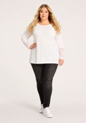 NO. 1 by OX bluse Off White