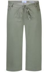 Dusty green bukser fra Zhenzi i bomuldsmix
