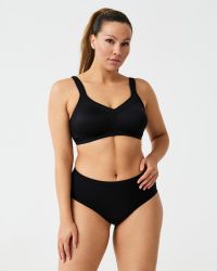 Trofé Betty BH uden bøjle sort i alle plus size