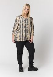 Plus size Studio Aslaug bluse med V-udskæring