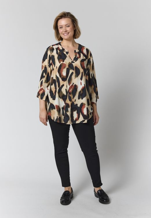 Gozzip Clara sorte leggings med stretch