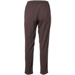 Plus size leggings i brun med stretch