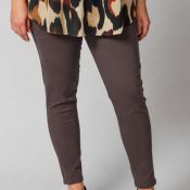 Gozzip Clara leggings i mørkebrun