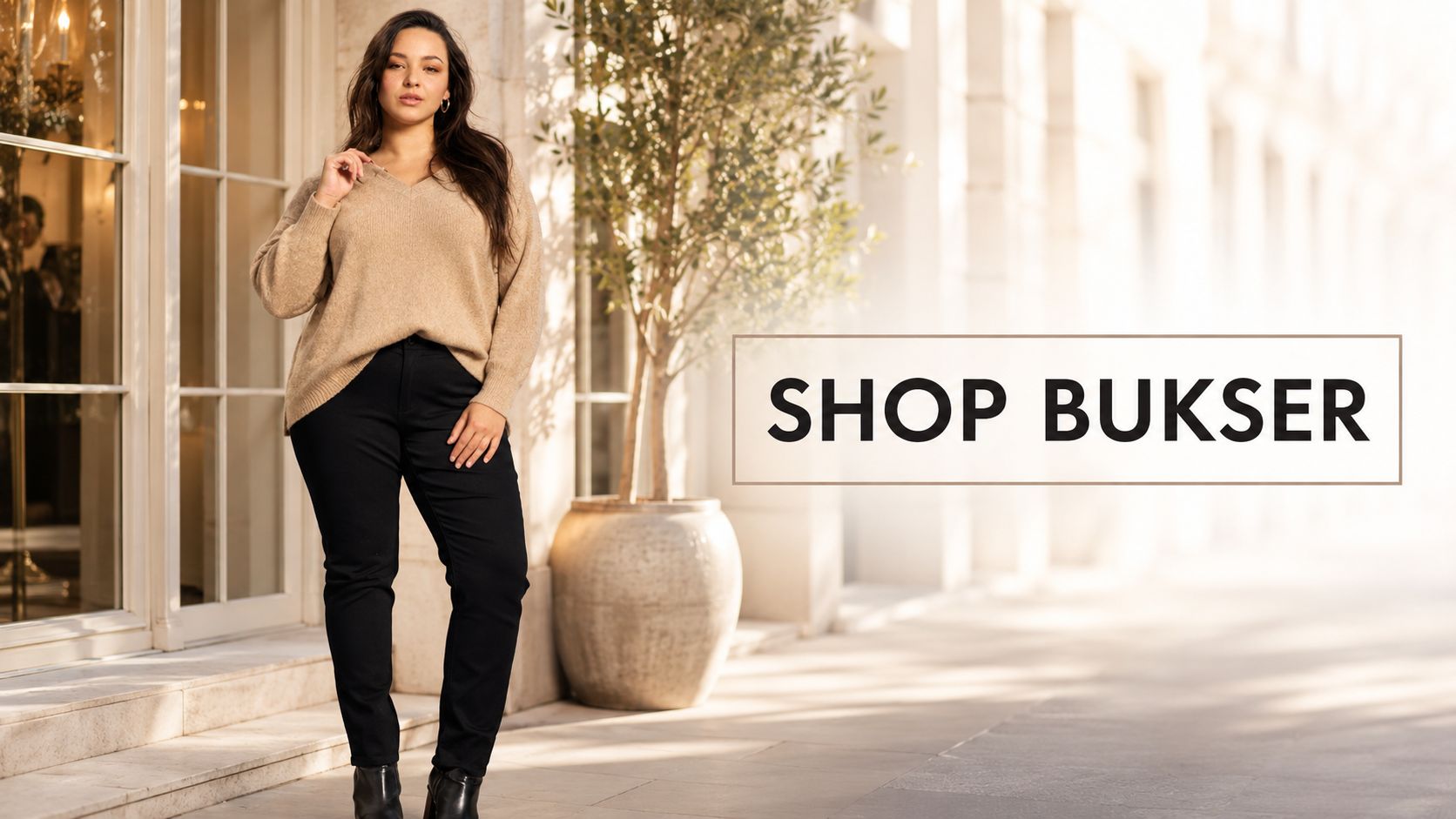 Plus size Bukser