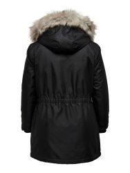 Curvy Jakke Sort bagfra