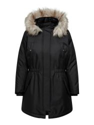 Curvy Jakke Sort front