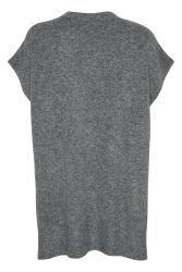 Strikponcho fra Kaffe Curve 