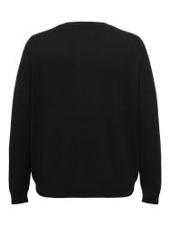 CarPrincess klassisk sort strikcardigan