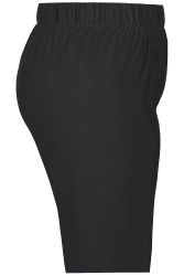 Sorte plus size leggings fra Zhenzi