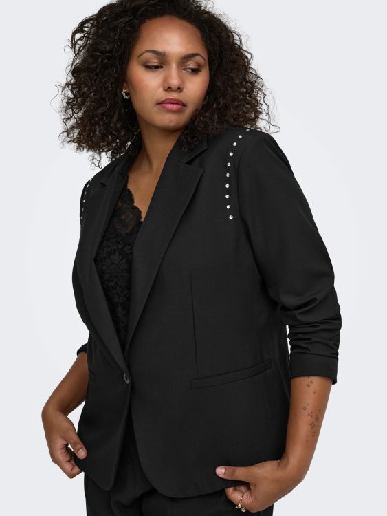CarRiha sort blazer fra Only Carmakoma