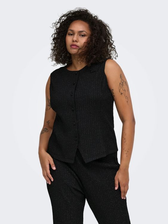 CarMilla sort vest fra Only Carmakoma