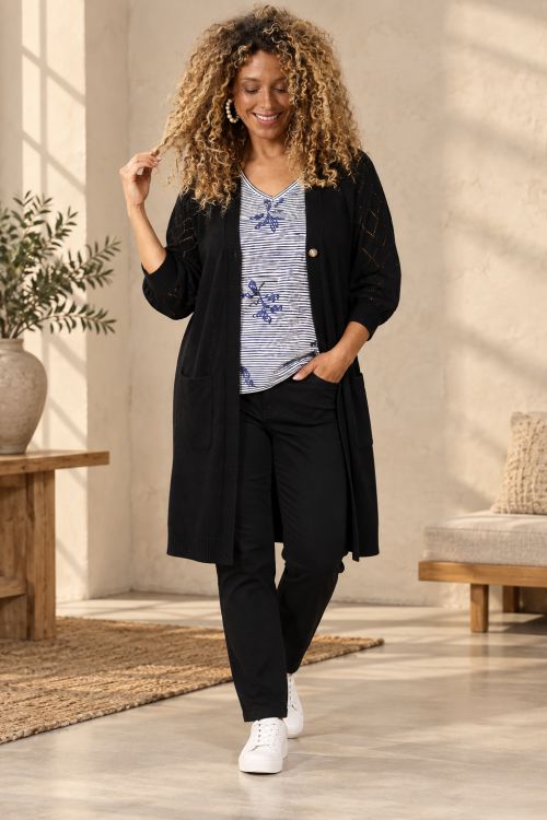 Lun Blaire Cardigan fra Zhenzi
