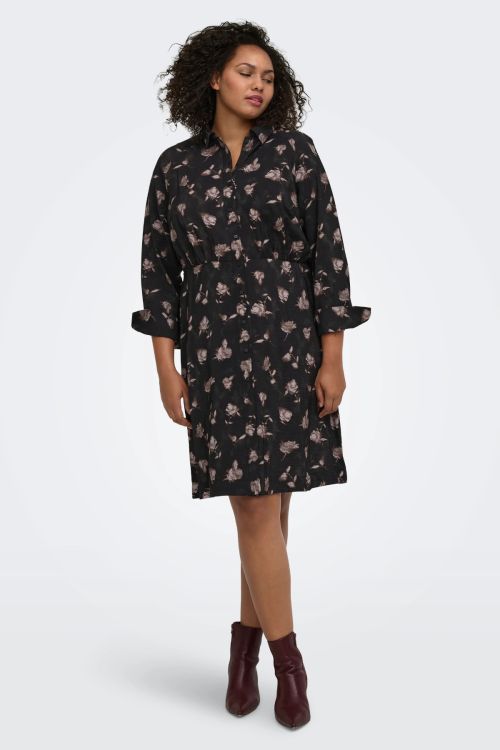 ONLY Carmakoma CARCARRIE skjortekjole med blomsterprint