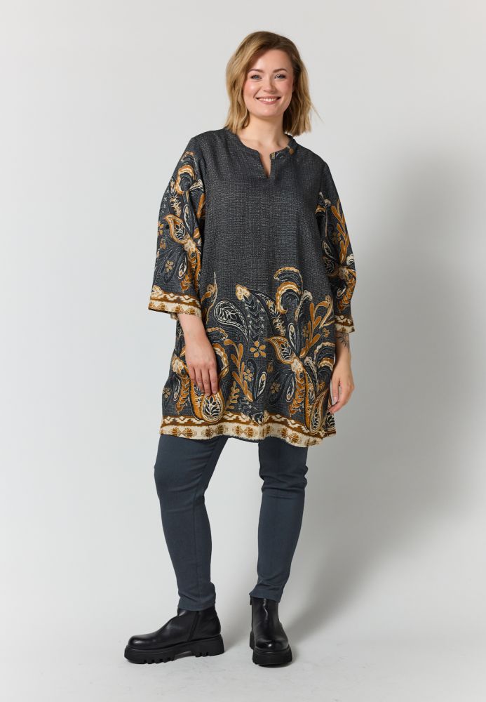 Skuld tunika fra Gozzip med paisleyprint