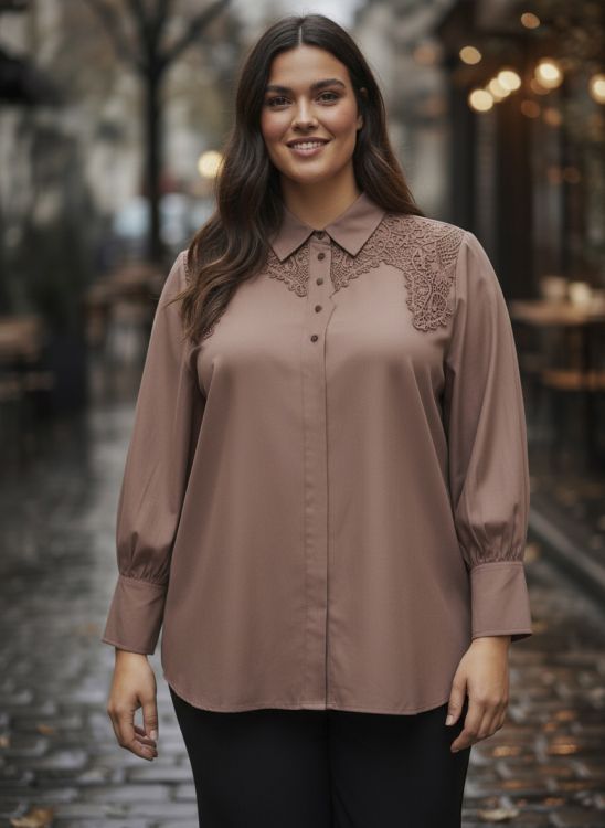 Solvette Shirt fra Cassiopeia i brun