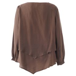 Anine Bluse fra Studio set bagfra