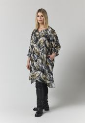 Elma Tunika fra Studio med abstrakt print